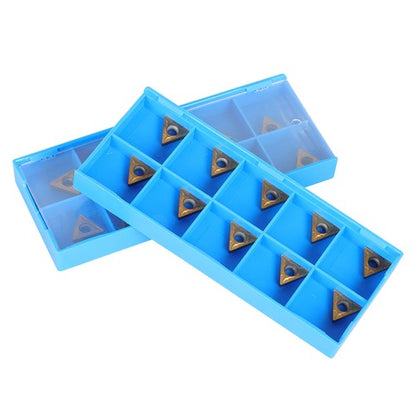 Solid Spare 20Pcs TCMT21.51 Turning Inserts TCMT110204 Carbide Inserts TCMT Insert