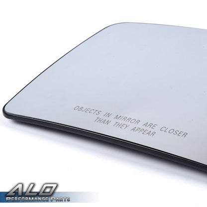 Solid Spare Fit For 11-14 Ford F-150 Pickup Left Driver Side View Power Mirror Glass