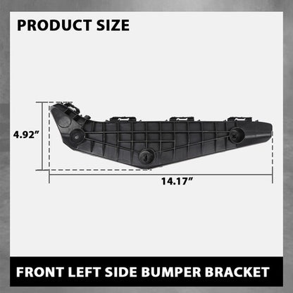 Solid Spare Fit For 2011-2013 Toyota Highlander Front Bumper Retainer Bracket Left Side
