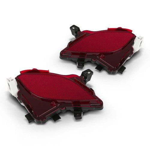 Solid Spare Rear Bumper Reflector Light Left+Right Side Fit For 2020-2023 Toyota Highlander