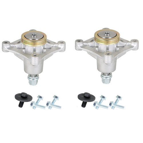 Solid Spare 2 Packs Spindle For Hustler 36 42 52 Inch Deck Raptor Limited 604214