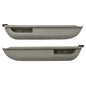 Solid Spare 2x Front Door Armrest for Chevy Blazer C/K1500 C/K2500 1990-1994 GMC Yukon Gray