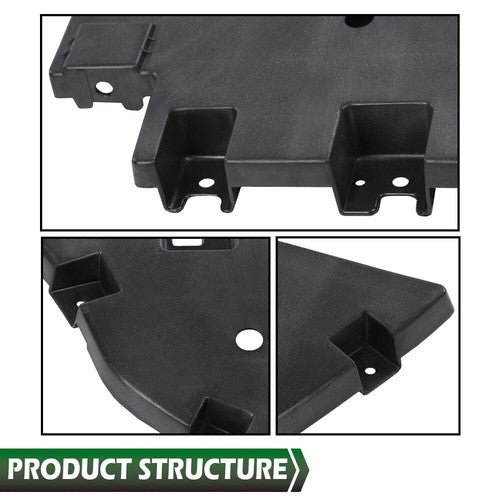 Solid Spare Front Bumper Trim Filler Panel Left+Right Fit For 2015-2020 GMC Yukon/Yukon XL