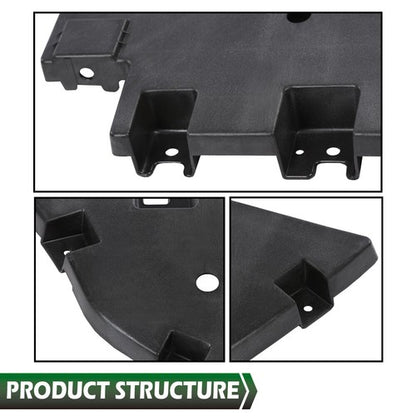 Solid Spare Front Bumper Trim Filler Panel Left+Right Fit For 2015-2020 GMC Yukon/Yukon XL