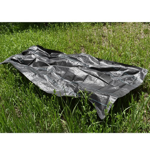 Solid Spare PP Weed Barrier Planting Fabric Landscape Ground Cover Durable 4 × 8 FT