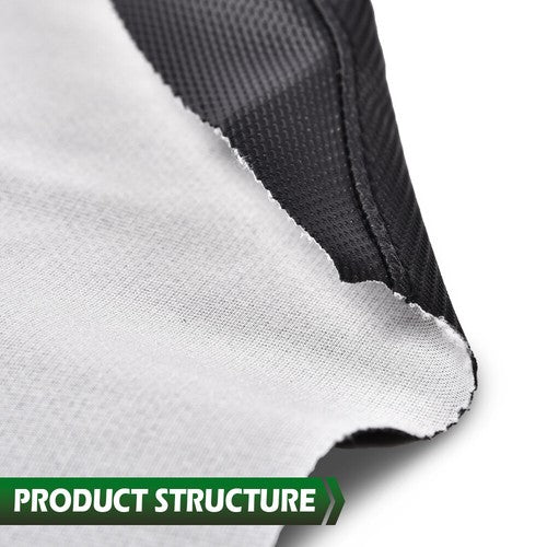 Solid Spare Fit For 2009-2016 Polaris Sportsman 550 850 XP Seat Cover Standard Black Color