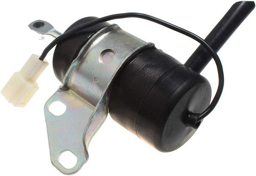 Solid Spare Stop fuel shut off Solenoid For Kubota RTV900W RTV900W9 RTVW9SE D902 Engine