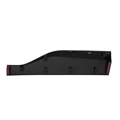 Black & Chrome Rear Left Lower Door Molding Trim For 2015-2022 Nissan Murano