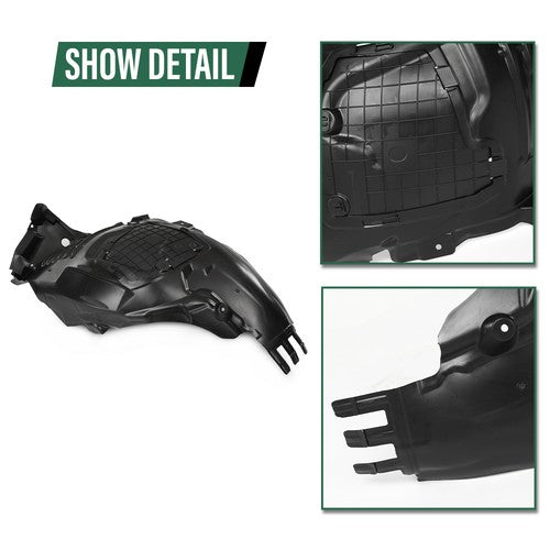 Solid Spare Fit For 2015-2021 Mercedes-Benz W205 C-Class Front Right Side Fender Liner