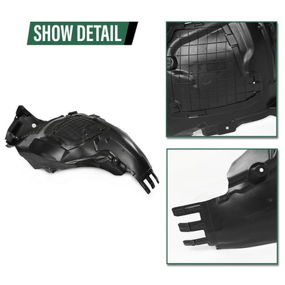 Solid Spare Fit For 2015-2021 Mercedes-Benz W205 C-Class Front Right Side Fender Liner