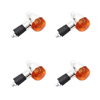 Solid Spare 4X Motorcycle LED Turn Signal Blinker Indicator Lights For Honda Suzuki Yamaha
