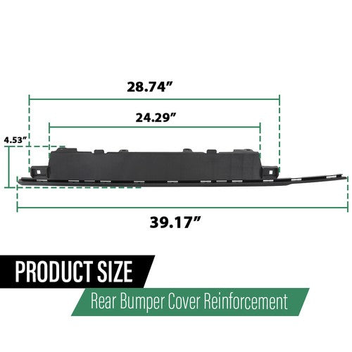 Solid Spare Bumper Support Rear Lower Fit For 2014-2018 Jeep Cherokee CH1140101 68205093AC