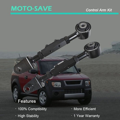 Solid Spare Rear Upper Adjustable Control Arm LH+RH For Honda Element CR-V 2.4L I4 2002-2011