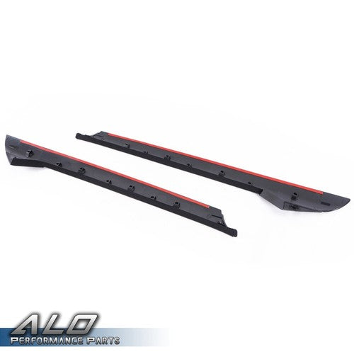 Solid Spare Windshield Outer Trim Pillar Molding Right+Left Side Fit For 11-19 Ford Explorer