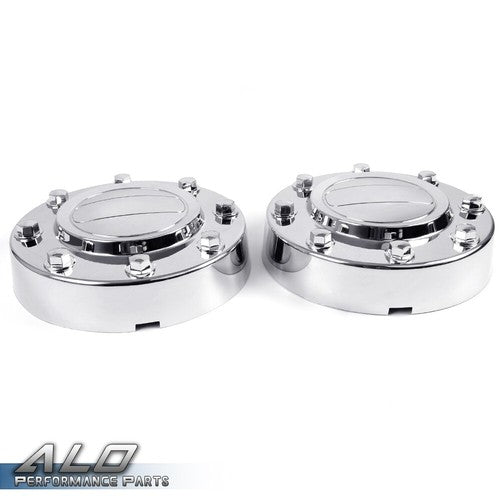 Solid Spare Fit For 11-16 Dodge Ram 3500 1-Ton Dually Front Alcoa Alloy Wheel Center Caps