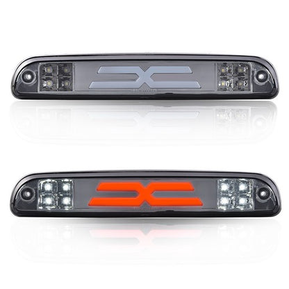 Solid Spare Fit For 99-16 Ford F250 F350 Super Duty Cargo LED Third 3rd Brake Light Smoke