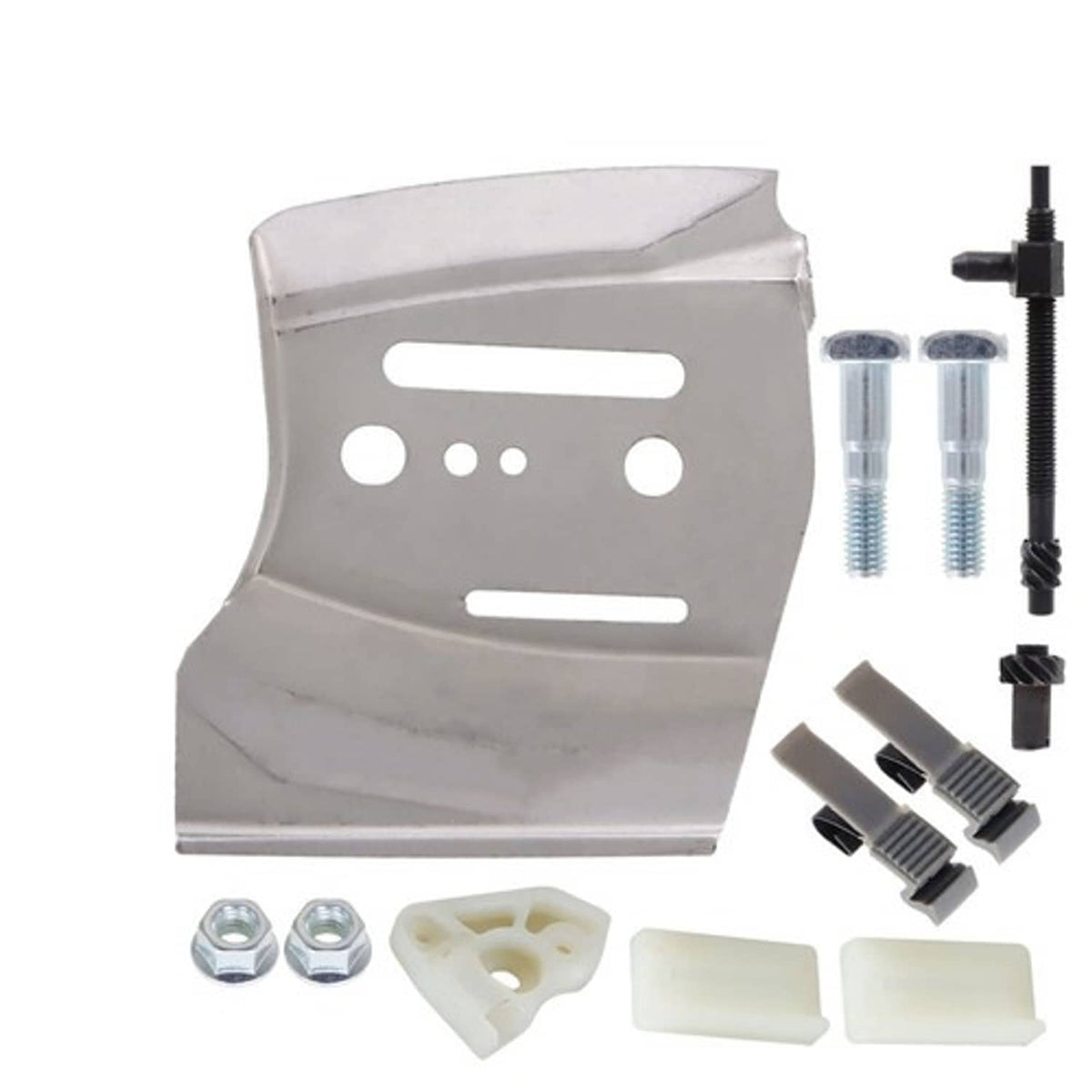 Solid Spare Chain Bar Plate Adjuster Kit For Husqvarna 362 365 372 371XP 385XP 537046601