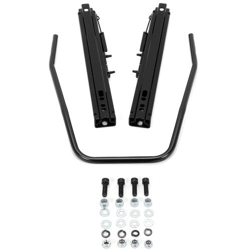 Solid Spare Universal Dual Lock Steel Slider Rails Bracket For Racing Seat Base Heavy Duty