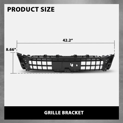 Solid Spare Front Upper Grille Mounting Bracket Fit For 2013-2017 Audi Q5 / 2014-2017 SQ5