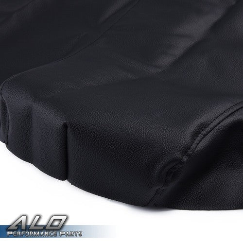 Solid Spare Fit For 2013-2020 Polaris Scrambler 850 1000 Synthetic Leather Seat Cover Black