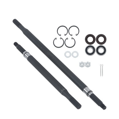 Solid Spare 20377G11 Rear Axle Shaft 20377G12 24 Spline 1994-2013 For EZGO TXT Golf Cart
