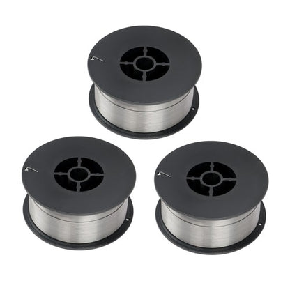 Solid Spare (3 x 2-Lb Spools)E71T-GS .035" Flux Core Welding Wire - Gasless Mild Steel MIG