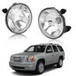 Fog Lights Fit For 2007-2014 Chevy Tahoe Avalanche Suburban GMC Yukon w/Bulbs