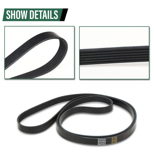 Solid Spare Engine Drive Belt Tensioner & Idler Pulley Serpentine Belt Kit For Mercedes-Benz
