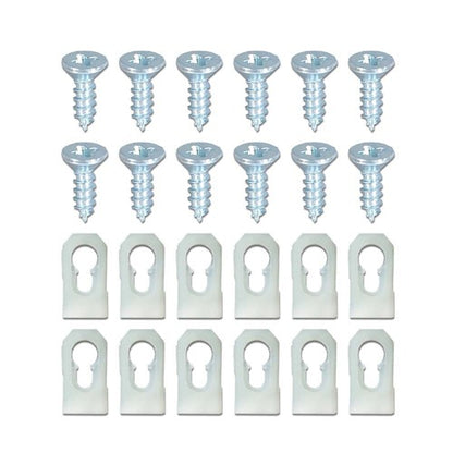 Solid Spare Fit For GM Body Side Belt Fender Door Quarter Top Molding Trim Clips & Studs