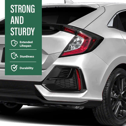 Solid Spare Bumper Trim Fit For 2020-2021 Honda Civic Rear Passenger Side 71513TGGA50ZF