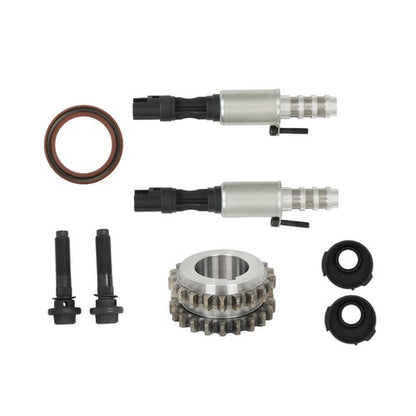 Solid Spare Timing Chain Kit Oil+Water Pump VVT Valves Fit For Ford F-250 2005 06-2010 5.4L