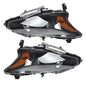 Solid Spare Black Headlights Housing Clear Left&Right Side For 2013-2015 Nissan Altima Sedan