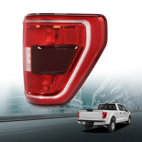 Solid Spare Fit For 2021-2023 Ford F-150 XLT w/ Blind Spot TaiL Light Brake Lamp Right Side