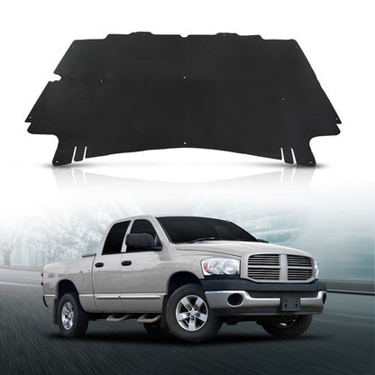 Solid Spare Fit For 2002-2009 Dodge Ram 2500 3500 Hood Insulation Pad Heat Blanket & Clips