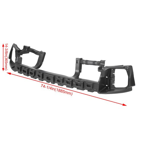 Solid Spare Front Bumper Energy Absorber For 2013-2023 2020 2019 2018 Ram 1500 All Cab Types