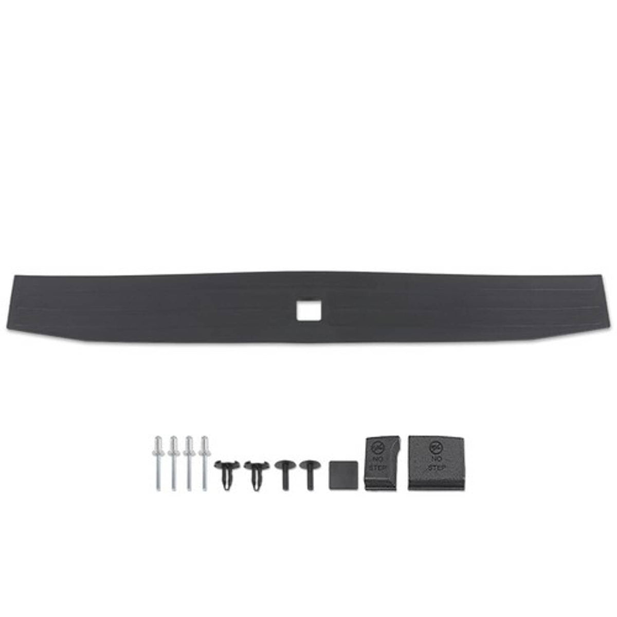 Solid Spare Tailgate Molding Flexible Top Trim Cap For 2017-2022 Ford F-250 F-350 FO1904134