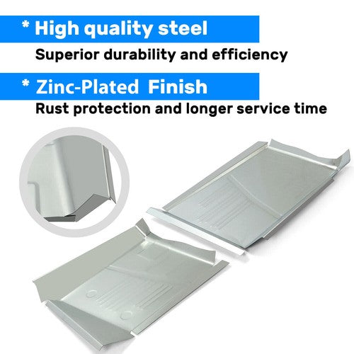 Solid Spare For 61-64 Chevrolet Impala Bel Air Front Floor Pan Driver & Passenger Side New