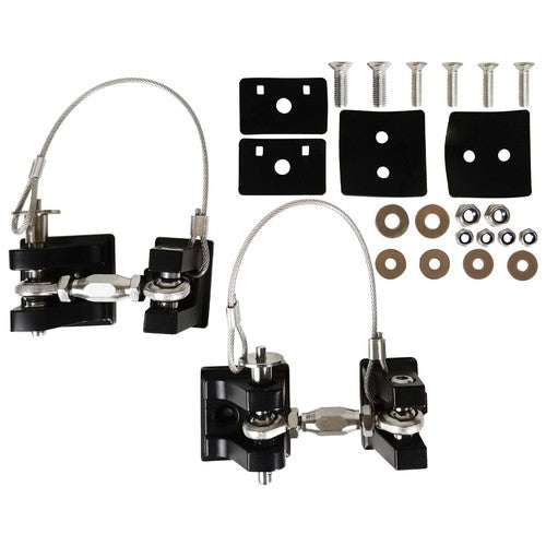 FIT Jeep Wrangler JK JL Hood Latches Hood Lock 2pcs Aluminum Catch Locking Kits