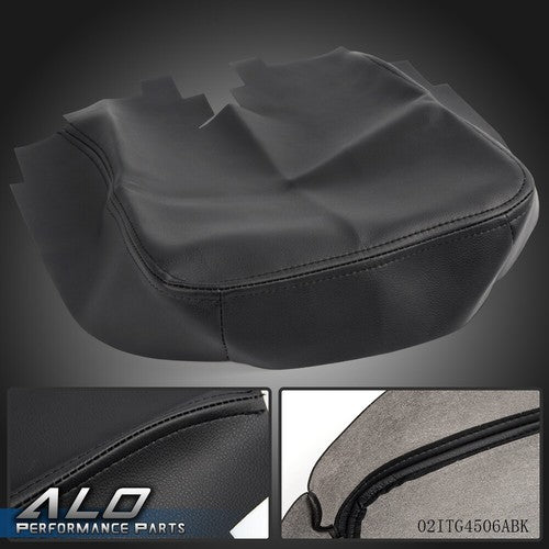 Solid Spare Fit For 07-2013 Silverado Tahoe Sierra Leather Center Console Lid Armrest Cover