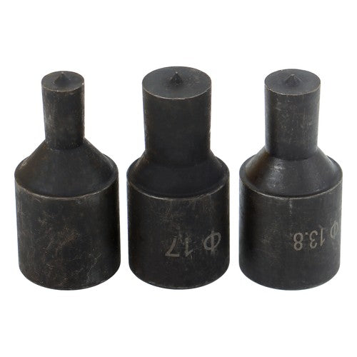 Solid Spare 35T Hydraulic Busbar Hole Puncher Knockout Punch Set 3/8",1/2",5/8",3/4" New