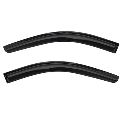4PCS FIT 2008-2012 Honda Accord  Window Vent Visor Sun Rain Guard Gloss Black