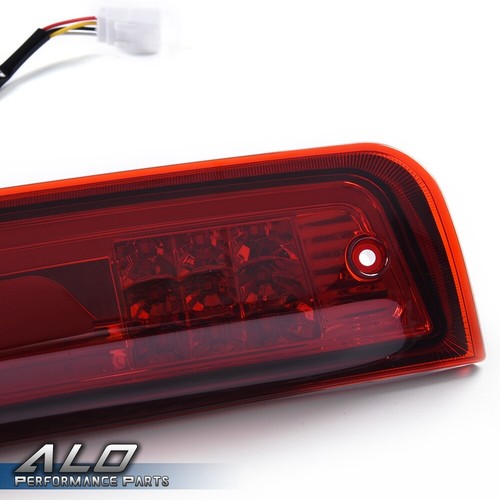 Solid Spare Fit For 09-17 Ram 1500 2500 3500 Red LED 3rd Brake Tail Light Cargo Lamp