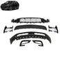Solid Spare Black Plastic Front Bumper Complete With Grills For Buick Encore 2017-2022 New