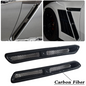 FIT 2008-2023 Nissan GT-R R35 CF Side Vents Only for TOP Secret Style Fenders