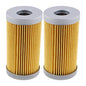 Solid Spare 2X Fuel Filter Cartridge 3702815M1 79018911 For Massey Ferguson 1140 1165 1260