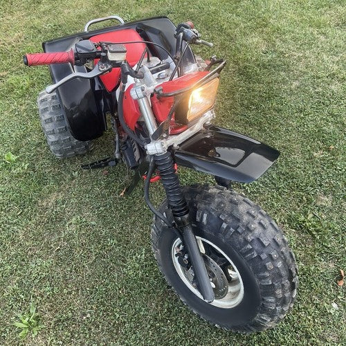 Solid Spare FOR HONDA ATC200X ATC 200X 83 - 85 BLACK PLASTIC FRONT AND REAR FENDER NEW SET