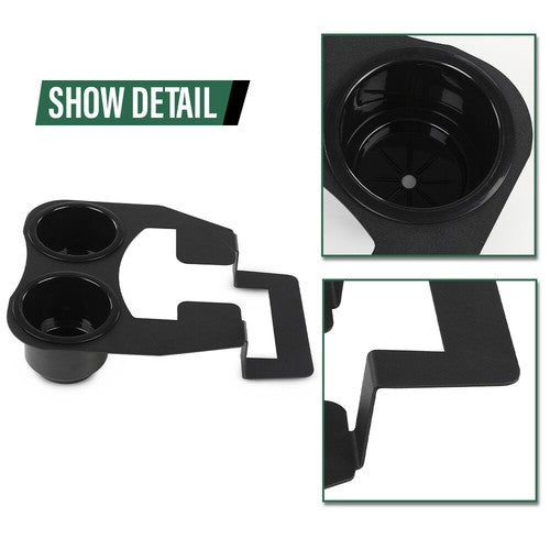 Solid Spare Fit For 95-99 Chevy Silverado 1500 C1500 OBS Truck Center Console Cup Holder