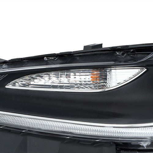 Solid Spare Left Side Headlamp For Chrysler 200 2015 2016 2017 Front Headlight W/LED DRL LH