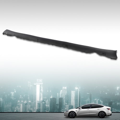 Solid Spare Fit For 2017-2022 Tesla Model 3 Left Side Skirt Molding Rocker Lower Cover