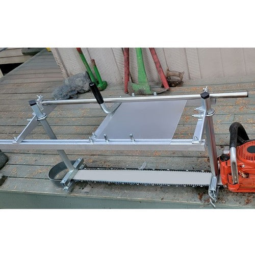 Solid Spare Chainsaw Mill Kit 14"-36" Portable Guide Bar Aluminum Planking Lumber Cutting